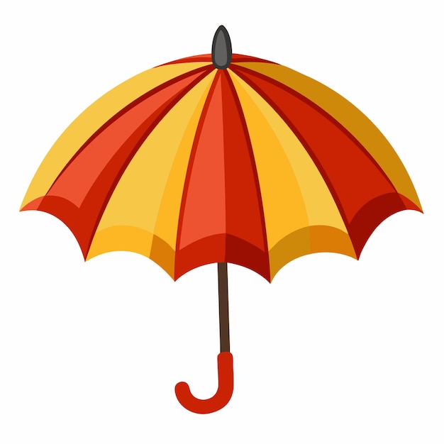 Umbrella clipart cartoon style vector illustration