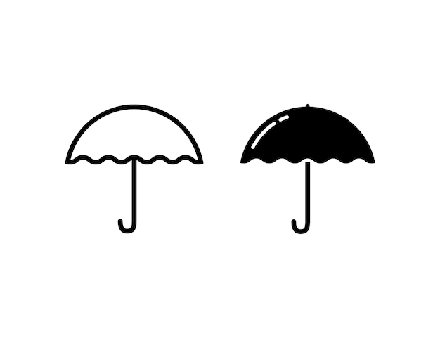 Umbrella design illustration collection