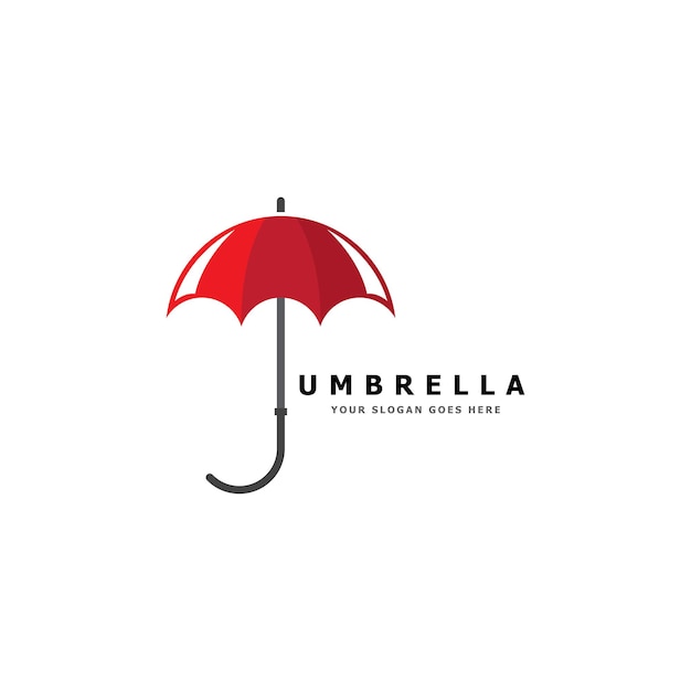 Umbrella logo design icon