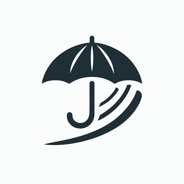 Vector umbrella logo vector