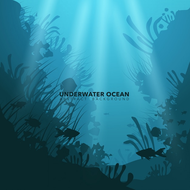 Underwater Ocean Background