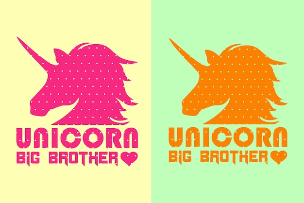 Unicorn Big Brother Unicorn Squad Animal Lover Shirt My Spirit Animal