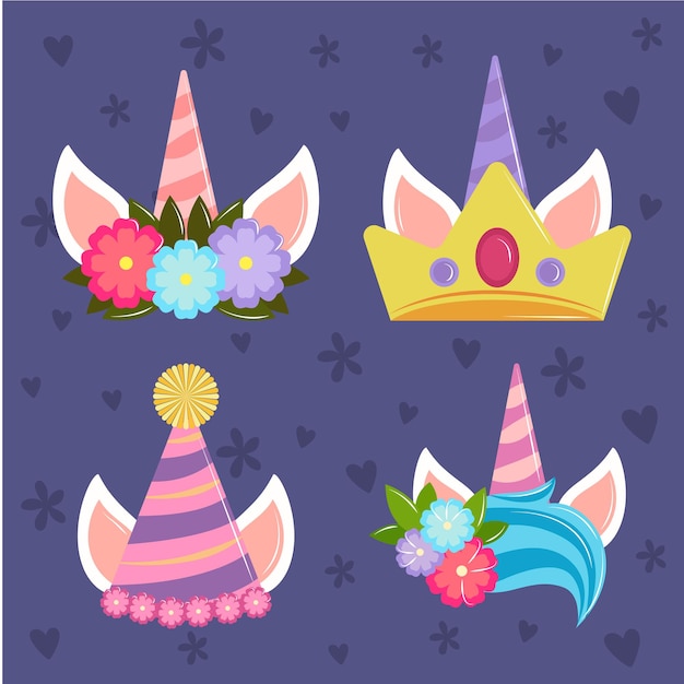 Unicorn headband and crown