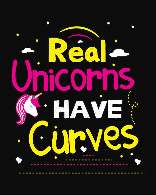 Unicorn Quotes typography tshirt design unicorn lettering designunicorn tshirt design