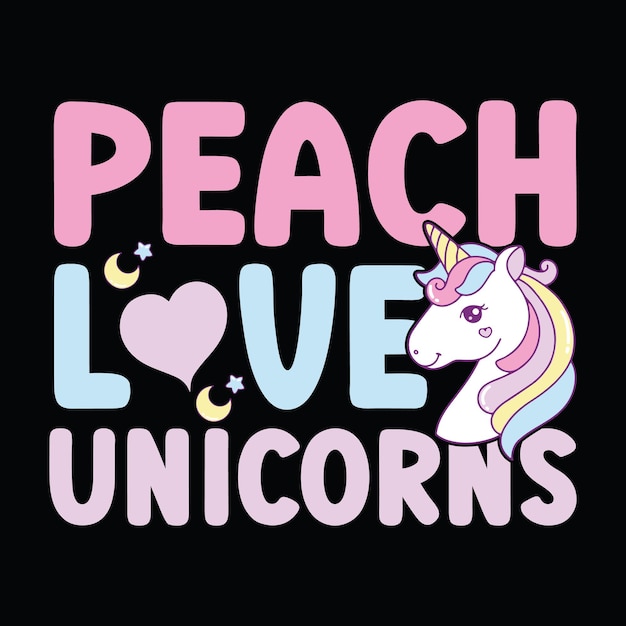 Vector unicorn tshirt design unicorn typography unicorn related quotes elements