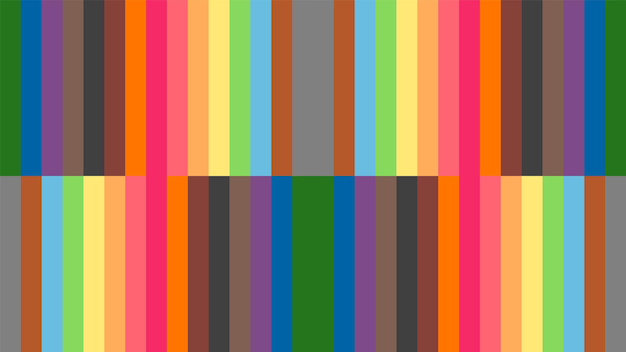 Unique art of colorful stripes background