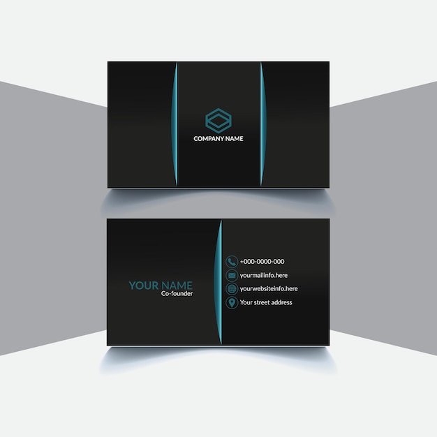 Unique Business Card And Modern Design