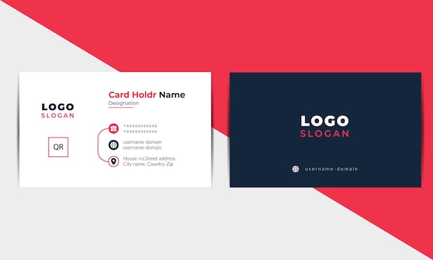 unique business card template free download