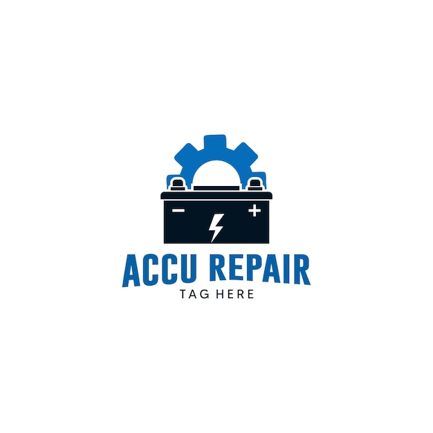 Unique and classic car repair shop logo with key box icon.