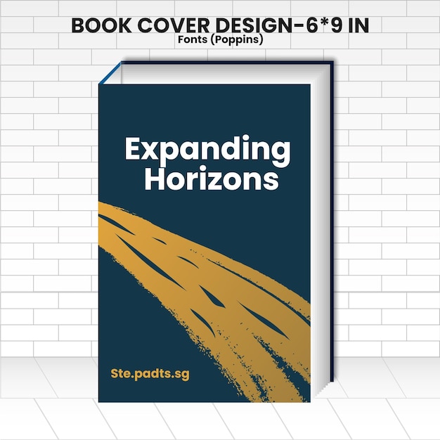 Vector unique for cover design in a white brick wall