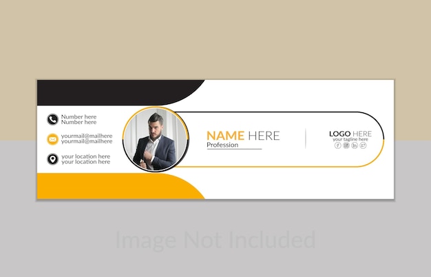 Unique email signature design