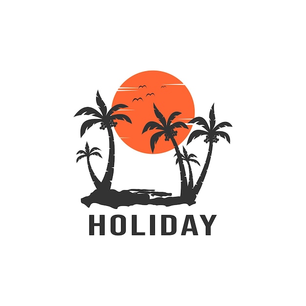 unique holiday logo design