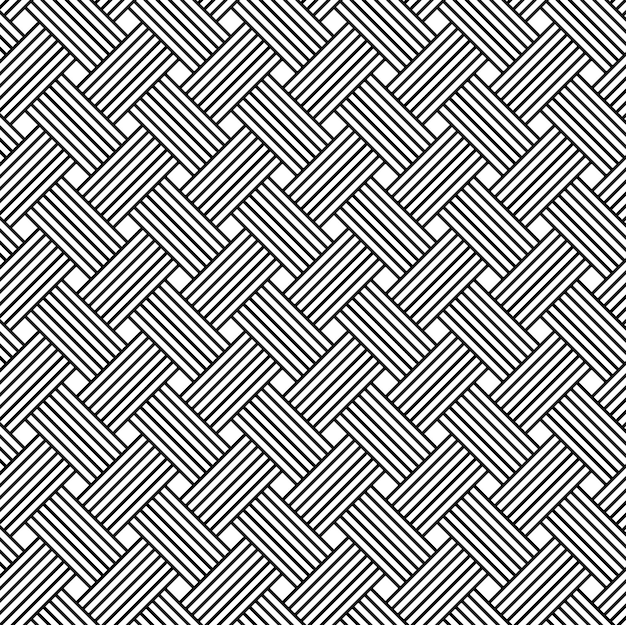 A unique line pattern vector