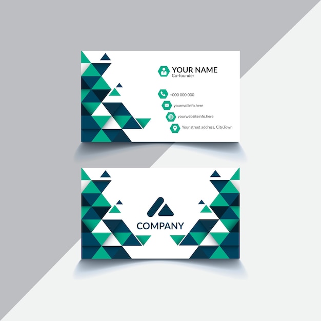 Unique Modern Business Card