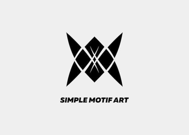 UNIQUE SYMETRIC MOTIF ART ILLUSTRATION