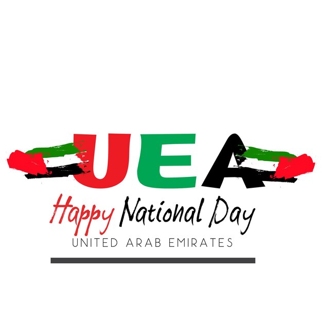 Vector united arab emirates national day, can be used for greting card, poster or banner