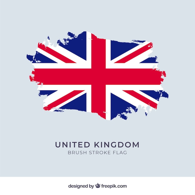 United kingdom flag background