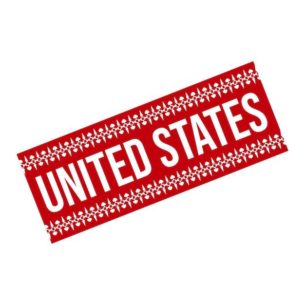 United States Rubber stamp Design Art Illustration