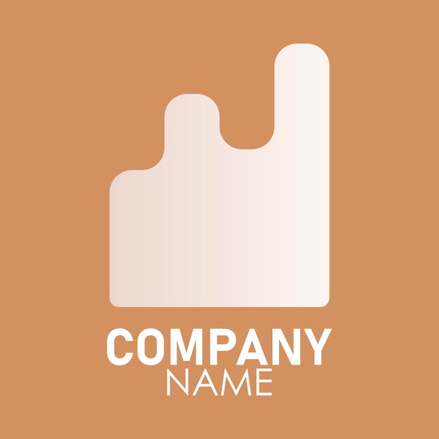 Universal logo for the brand. Company formation. Vector illustration