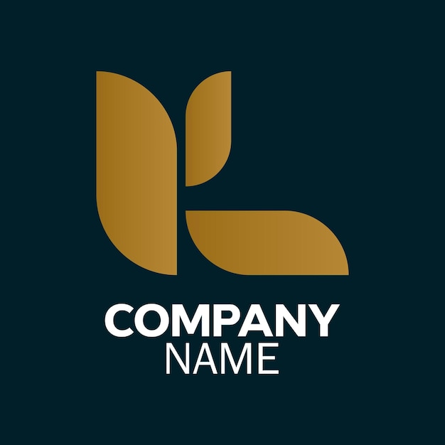 Universal template for company logo. Vector illustration