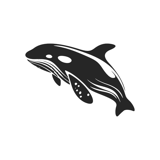 Unleash the power of your brand with a clean and minimalistic whale logo