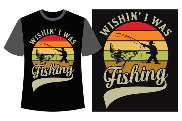 Vector unleash your passion with trendy fishing tshirt designs