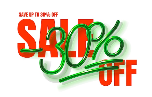 Up to  off sale banner promotion flyer marketing label vector