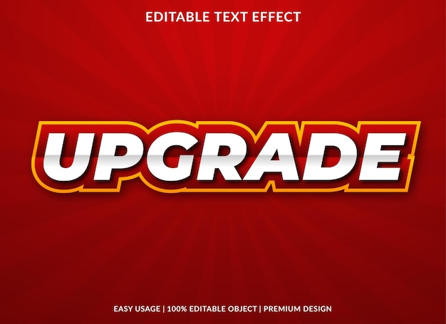 upgrade editable text effect font template with abstract background style use for business logo