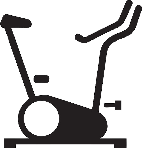 Upright Bike Vector Icon