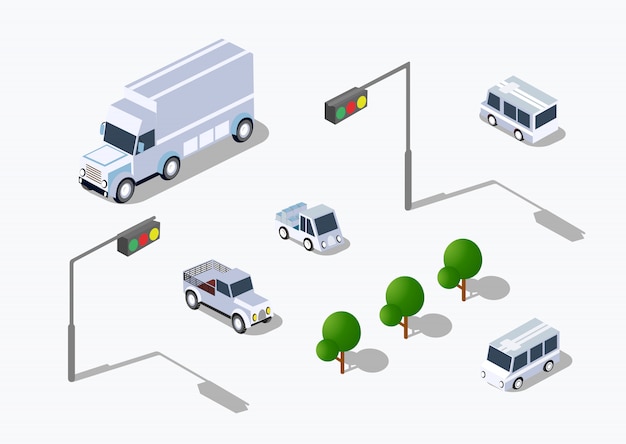 Urban isometric parking