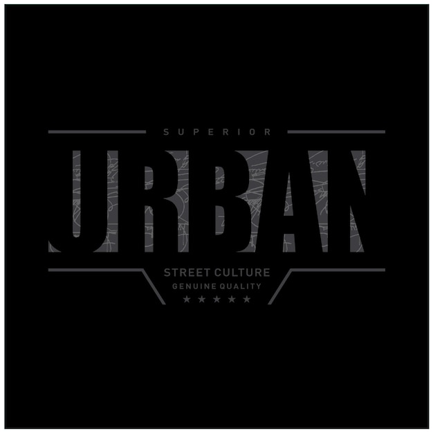 urban street culture slogan typography design, vector Illustration