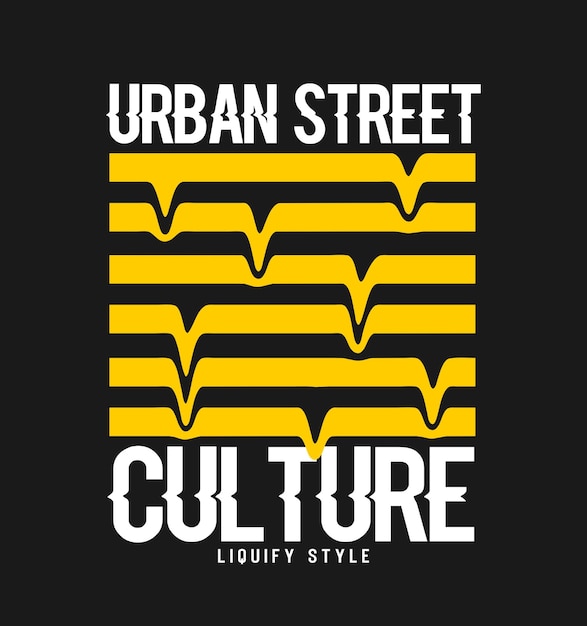 Urban street culture tshirt designs