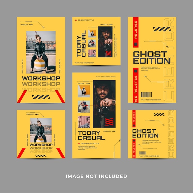 Urban Streetwear Template for Social media product promotion