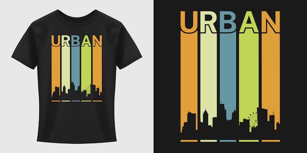 Urban Typography T-Shirt Design