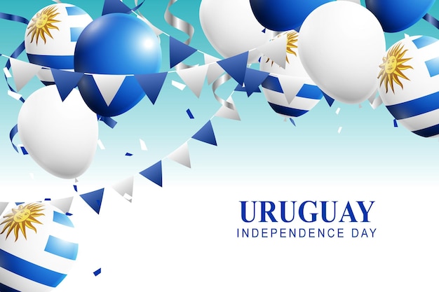 Uruguay Independence Day background