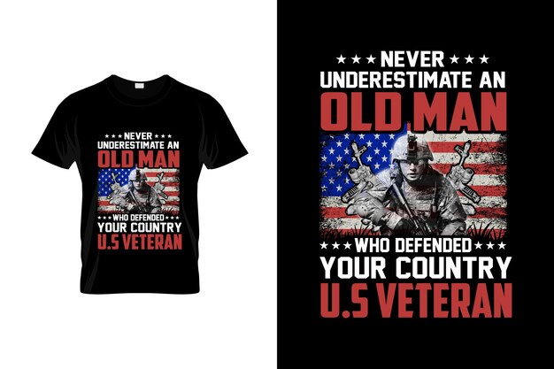 Us veteran t-shirt design or Us veteran  poster design or
Us veteran  shirt design