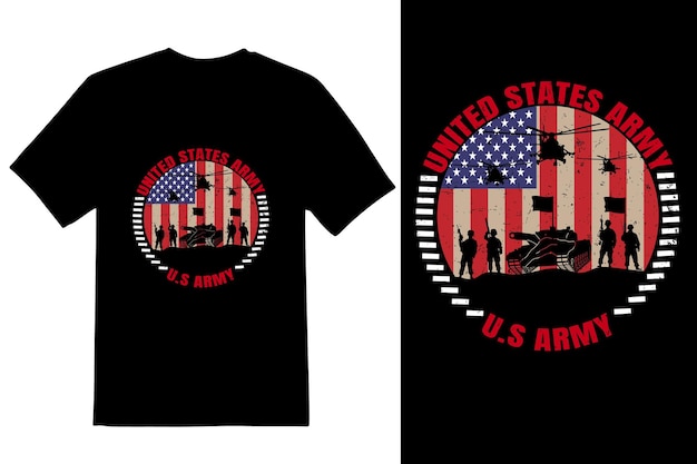 USA ARMY TSHIRT DESIGN