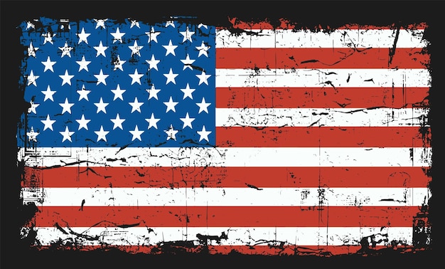 USA grunge flag texture wallpaper