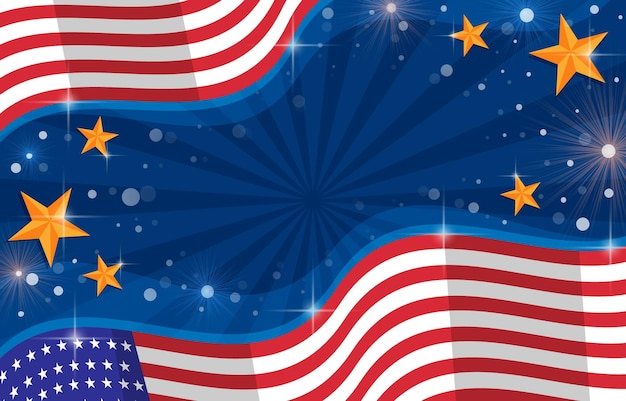 USA Independence Celebration Background