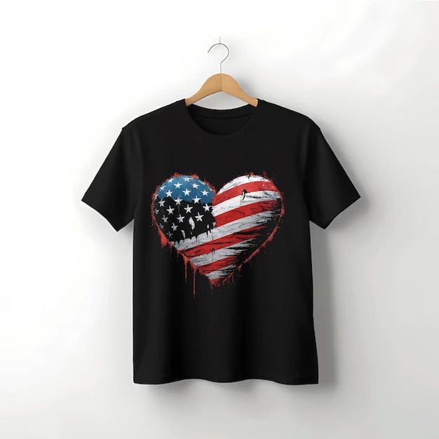 USA Independence Day Tshirt Design