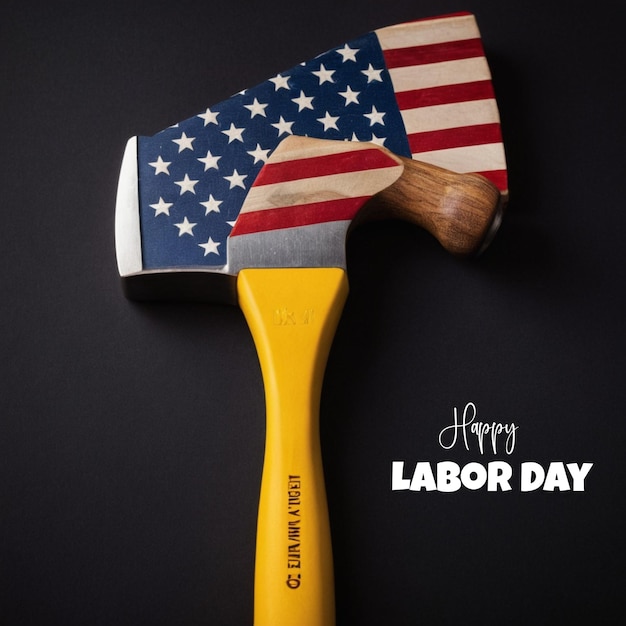 Vector usa labor day celebrates design for social ad