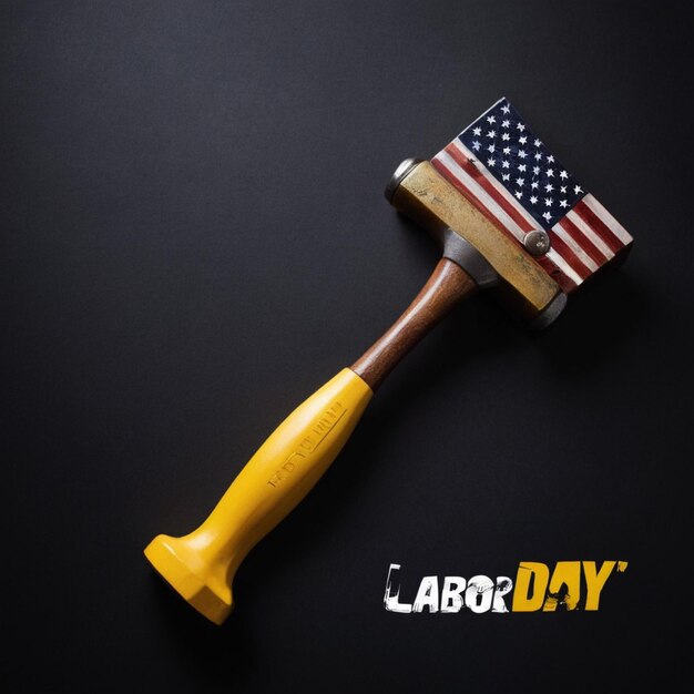 Vector usa labor day celebrates design for social ad