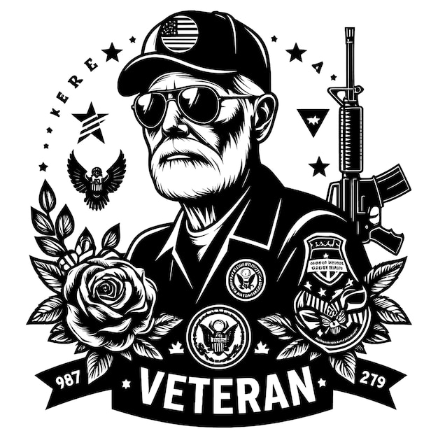 Vector usa soldier patriot veteran silhouette svg filessoldier svgveteran gift