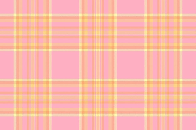 Usa textile check pattern diagonal background seamless vector Site tartan texture fabric plaid in red and amber colors