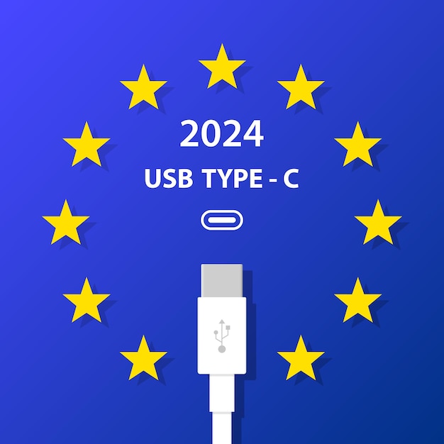 USB type C icon cable universal cable from 2024 to all devices