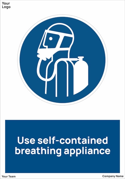 Use selfcontained signs symbols standard iso 7010