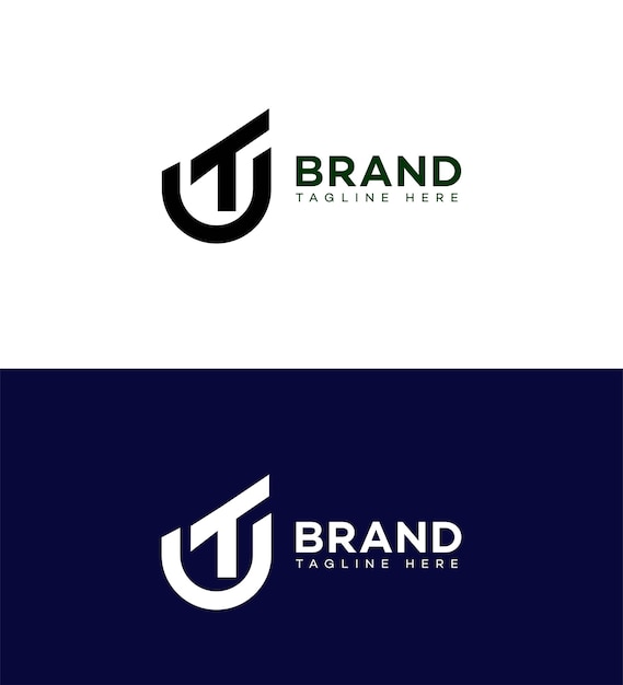 UT TU Letter Logo Identity Sign Symbol Template