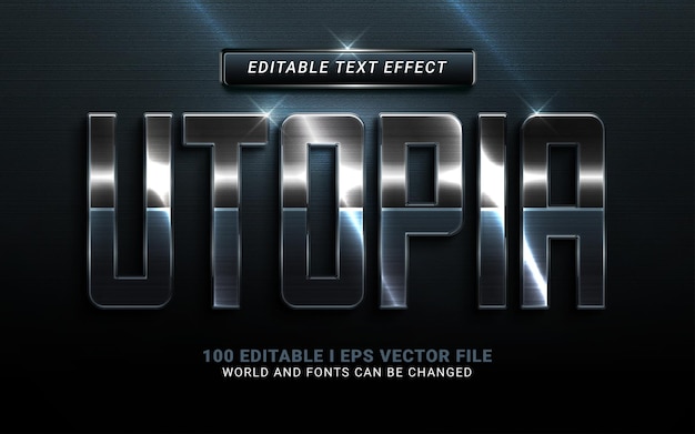 Utopia text effect