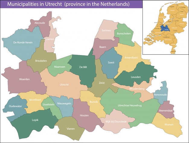 Utrecht is a province of the Netherlands