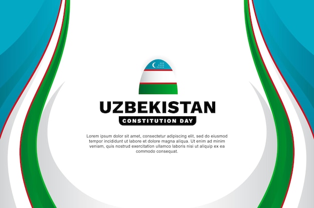 Uzbekistan Constitution Day Background Event